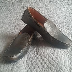NWOT-Frye Allen Venetian Leather Loafer Dark Brown